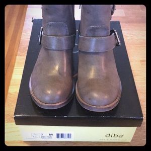 Dina brand booties, size 7
